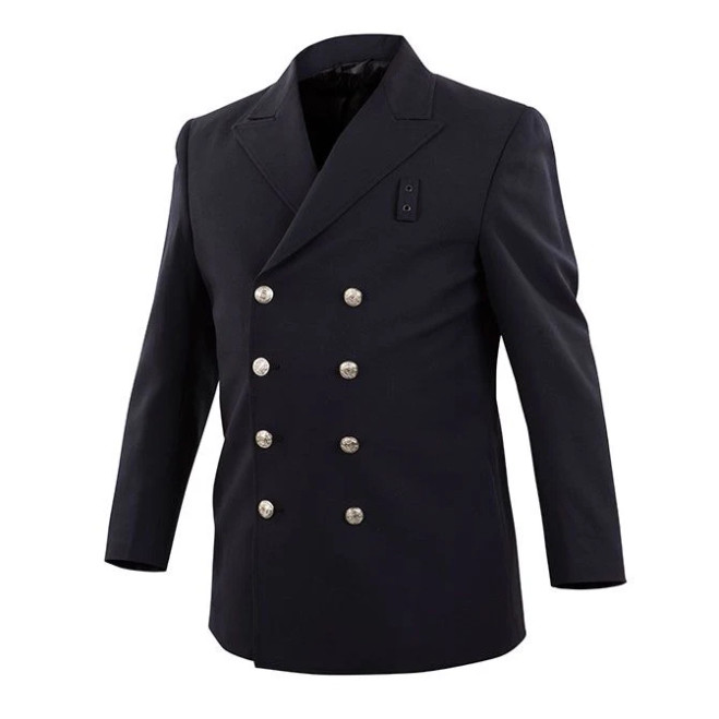 Elbeco Prestige Wool-Blend Double-Breasted Blousecoat