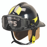 MSA Cairns 360S Structural Thermoplastic Fire Helmet, black  ESS Innerzone 3 Goggles