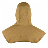 PGI Cobra BarriAire Gold Hood - Critical Coverage w/ Rib Knit Face Opening, back view