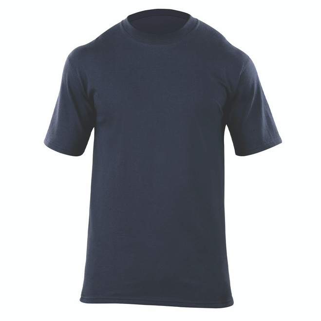 5.11 Tactical Station Wear Short Sleeve Cotton T-Shirt Fire Navy