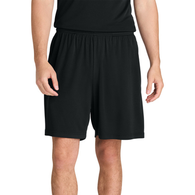 Sport-Tek PosiCharge Competitor 7 in. Pocketed Short Black 1