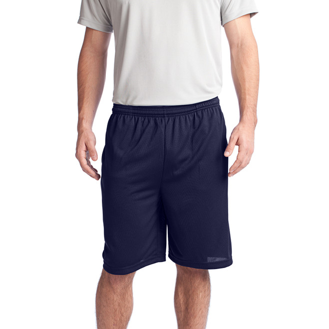 Sport-Tek PosiCharge Tough Mesh Pocket Short 1