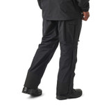 5.11 Tactical Duty Rain Pant, Black back angle view