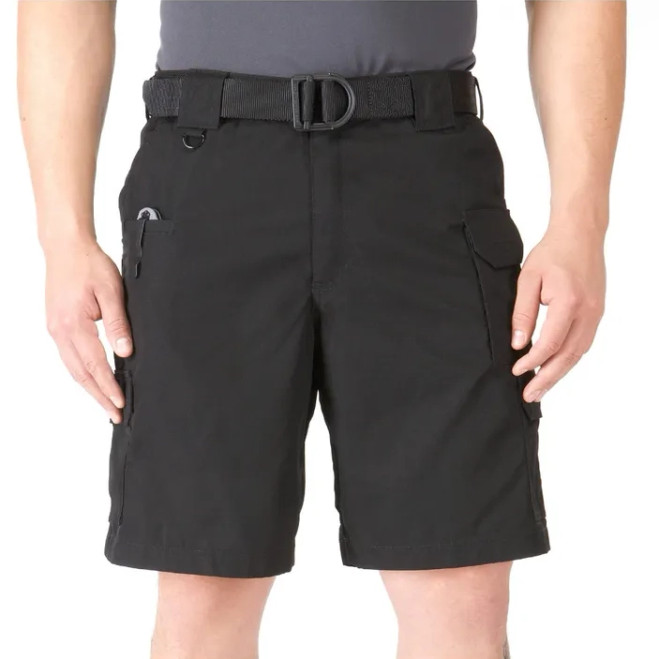 5.11 Tactical Taclite 9.5 in. Pro Ripstop Shorts Black 1
