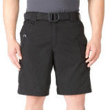 5.11 Tactical Taclite 9.5 in. Pro Ripstop Shorts Black 1