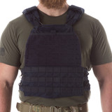 5.11 Tactical TacTec Plate Carrier, Dark Navy front view