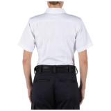 5.11 Tactical Women's Company Short Sleeve Shirt White 2