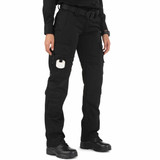 5.11 Tactical Women's Taclite EMS Pant, Black front angled view