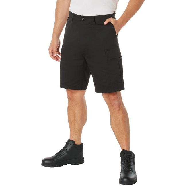 Rothco Black Tactical BDU Shorts 1