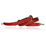 Boston Leather Firefighter Radio Strap, Red