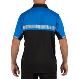 5.11 Tactical Bike Patrol Polo, Royal Blue back view