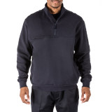 5.11 Tactical 1/4 Zip Job Shirt, fire navy front