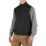 5.11 Tactical Packable Raid Vest, Black front left side angled view