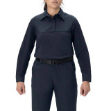 Blauer Women's FLEXRS Long Sleeve Base Shirt Navy 1