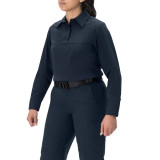 Blauer Women's FLEXRS Long Sleeve Base Shirt Navy 2