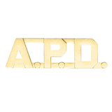 Blackinton .5 in. Gold Plate A.P.D. Cutout with Clutch Back