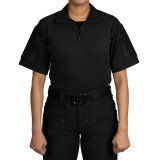 First Tactical Women's Defender Short Sleeve Shirt Black 1