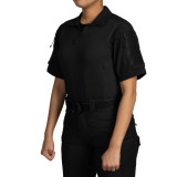 First Tactical Women's Defender Short Sleeve Shirt Black 2