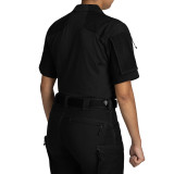 First Tactical Women's Defender Short Sleeve Shirt Black 3