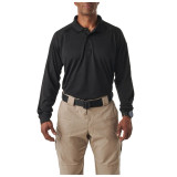 5.11 Tactical Performance Long Sleeve Polo Black
