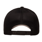 Flexfit 110 Mesh Trucker Cap Black Back