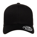 Flexfit 110 Mesh Trucker Cap Black Front
