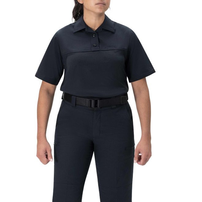 Blauer Women's FlexRS Short Sleeve ArmorSkin Base Shirt Navy 1