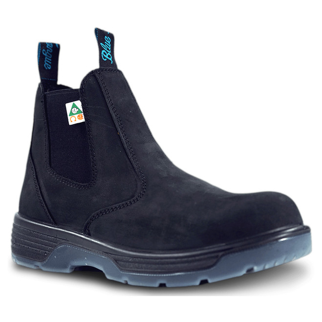 Redback Blue Tongue 6" Station (Composite Toe) Slip-On Boot, front view