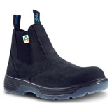 Redback Blue Tongue 6" Station (Composite Toe) Slip-On Boot, front view