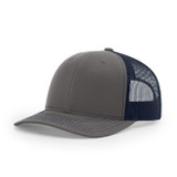 Richardson Lifestyle Mid-Pro Trucker Cap Charcoal Navy