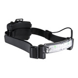 Command+ LoPro White & Green LED Rechargeable Helmet Light 01