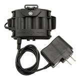 Command+ LoPro White & Green LED Rechargeable Helmet Light 05