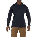 5.11 Tactical Performance Long Sleeve Polo Dark Navy 1