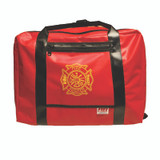 R&B Fabrications Extra Large Red Vinyl Gear Bag with Maltese Cross