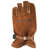 FireCraft Wildland Reverse Seam Glove - Gauntlet With Metal Clasp