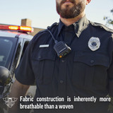 Flying Cross Men's Power Flex Short Sleeve Class A Uniform Shirt Feature 3