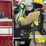 Bulldog Hose Hi-Combat II 1.75 x 50' 1.5NH Green Firefighting Hose with Red Head Couplings 3