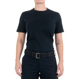 First Tactical Women's Tactix Cotton Short Sleeve T-Shirt Navy 1
