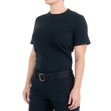 First Tactical Women's Tactix Cotton Short Sleeve T-Shirt Navy 2