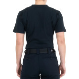 First Tactical Women's Tactix Cotton Short Sleeve T-Shirt Navy 3