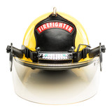 FoxFury Command+ LoPro White & Green LED Helmet Light