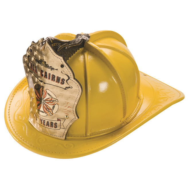 MSA Cairns G5A Leather Presentation Helmet G5A PRESENTATION CAIRNS at Curtis - Tools for Heroes