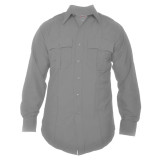 Elbeco DutyMaxx Long Sleeve Poly/Rayon Stretch Shirt Gray