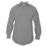 Elbeco DutyMaxx Long Sleeve Poly/Rayon Stretch Shirt Gray