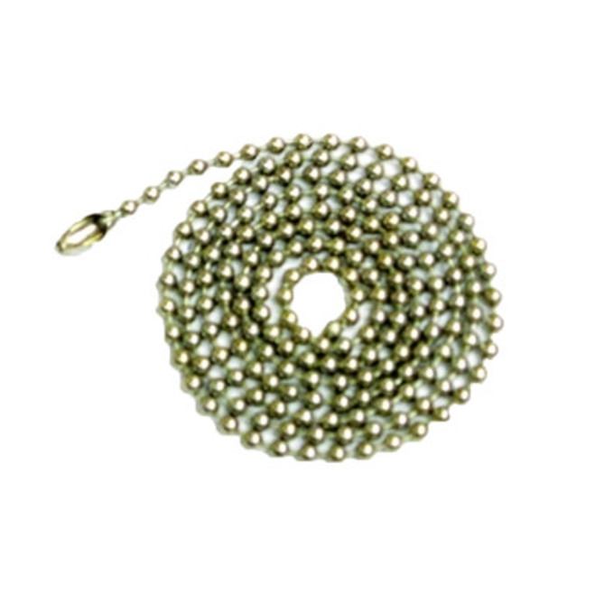 Hero's Pride Nickel 30" Beaded Ball Chain