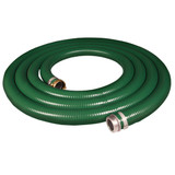 Honda 4" x 20' Green PVC Water Suction Hose Assembly (Coupled Male & Female Pin Lug) 1240-4000-20H HONDA at Curtis - Tools for Heroes