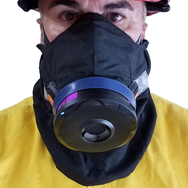 Hot Shield HS-4 Respirator Housing and Face Protector Mask 1