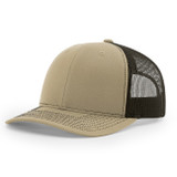 Richardson Lifestyle Mid-Pro Trucker Cap Khaki Coffee