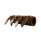 Boston Leather Leather Hose Jacket Brown 2