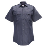 Flying Cross Duro Poplin Valor Short Sleeve Shirt Midnight Navy